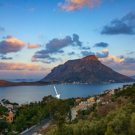 Villa Maria - Seashore Serenity Villa At Myrties Beach Kalymnos Bagian luar foto