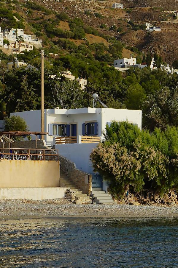 Villa Maria - Seashore Serenity Villa At Myrties Beach Kalymnos Bagian luar foto