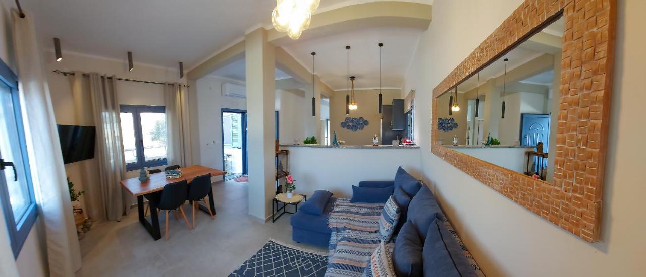 Villa Maria - Seashore Serenity Villa At Myrties Beach Kalymnos Bagian luar foto