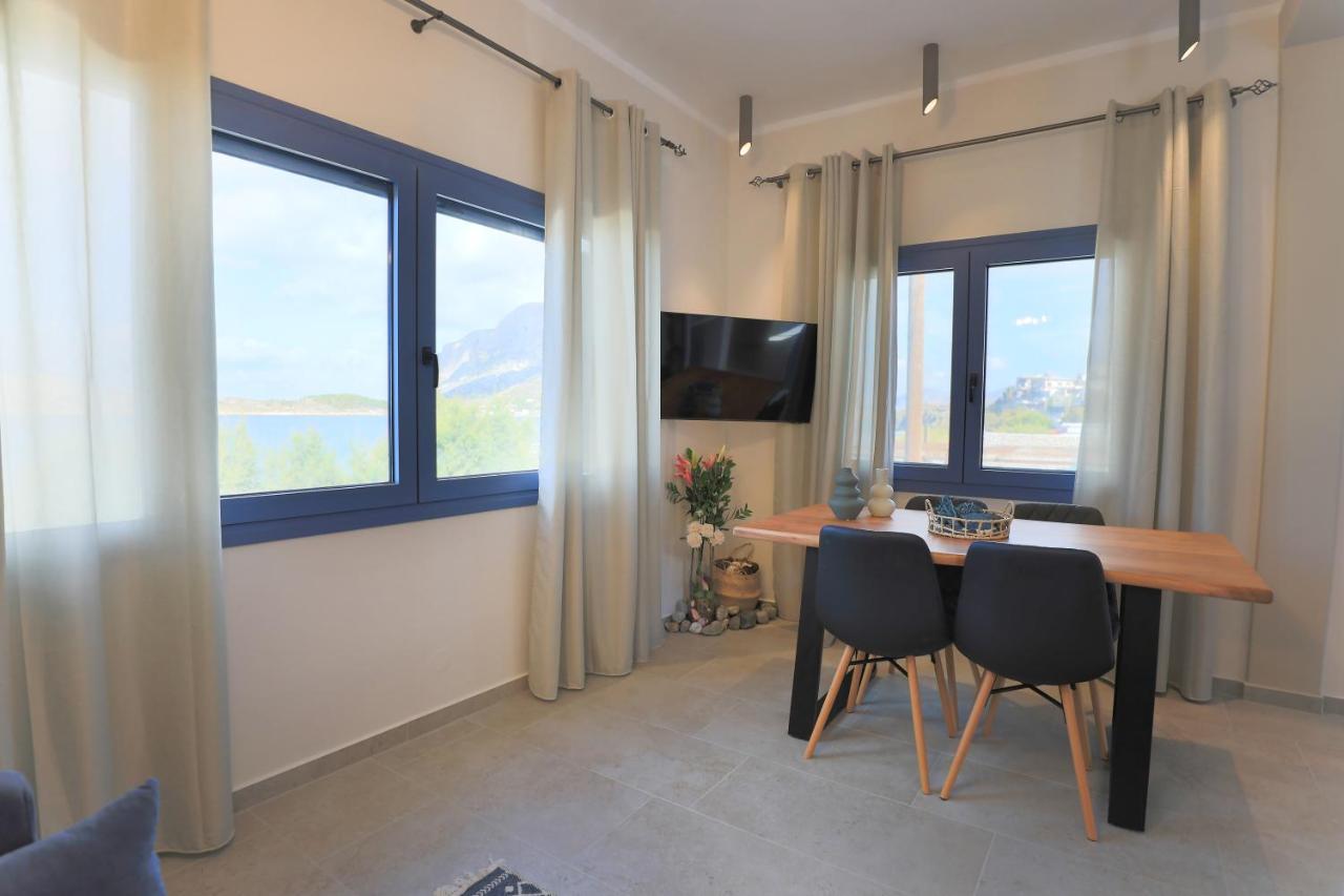 Villa Maria - Seashore Serenity Villa At Myrties Beach Kalymnos Bagian luar foto