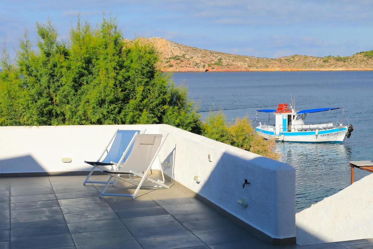 Villa Maria - Seashore Serenity Villa At Myrties Beach Kalymnos Bagian luar foto