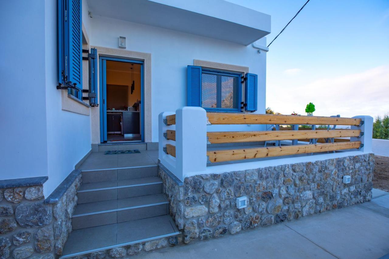 Villa Maria - Seashore Serenity Villa At Myrties Beach Kalymnos Bagian luar foto