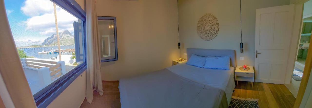 Villa Maria - Seashore Serenity Villa At Myrties Beach Kalymnos Bagian luar foto