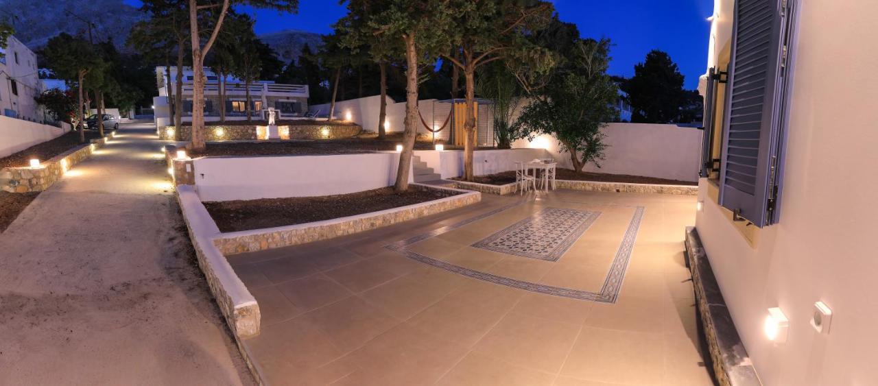 Villa Maria - Seashore Serenity Villa At Myrties Beach Kalymnos Bagian luar foto